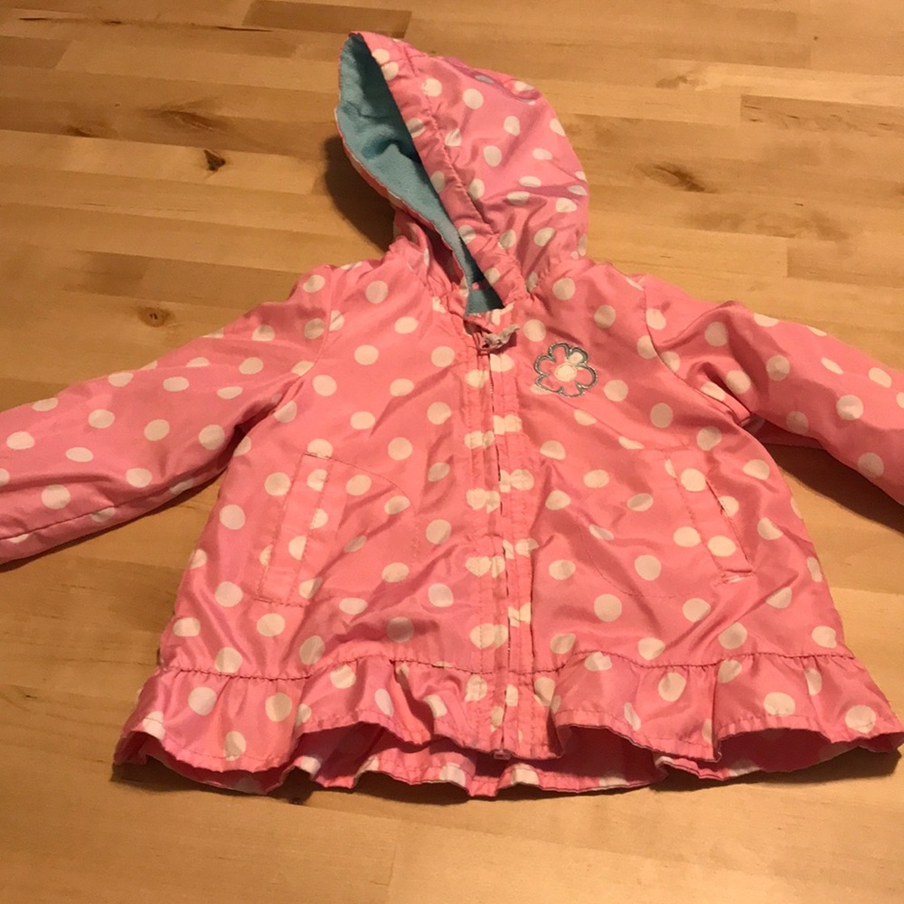 London Fog Polka Dot Jacket